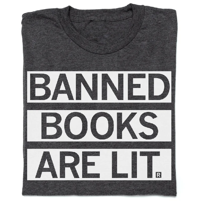 Women's Blouse with Gathered SleevesBanned Books Are Lit