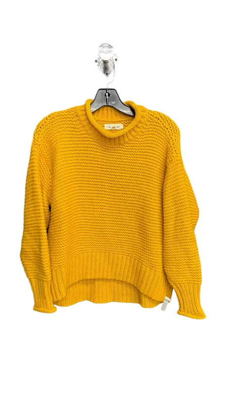 Women's Boat Collar SweatersSweater By Lou And Grey In Yellow, Size: S