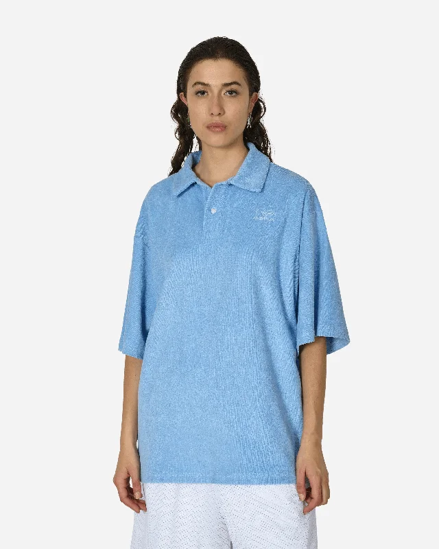 Women's Blouse with Square NeckTowel Polo Blue