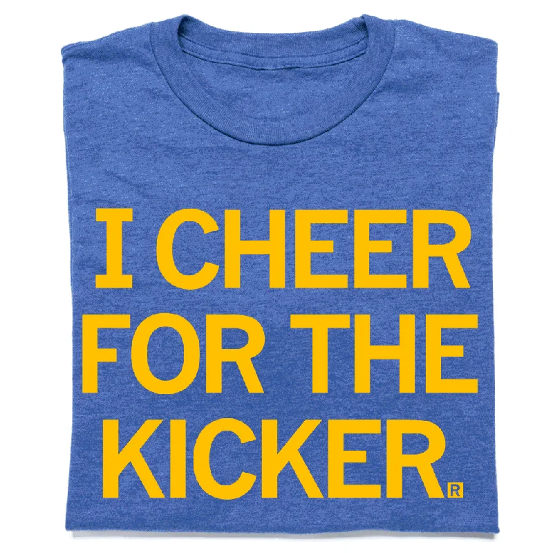 Women's Blouse with Low CollarI Cheer for the Kicker (Pick A Color)