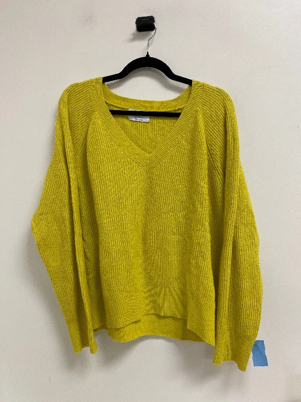 Women's Fine Gauge SweatersSweater By Old Navy In Yellow, Size: L