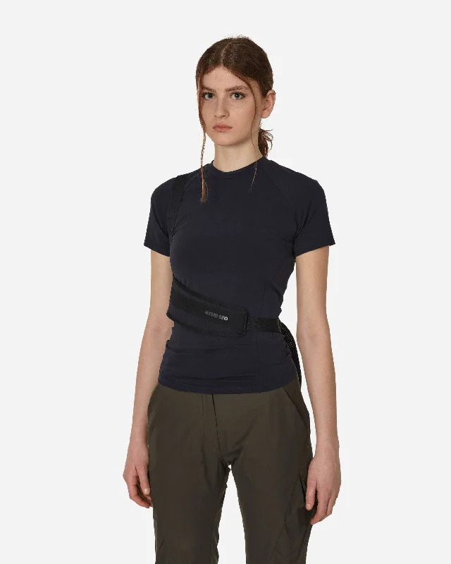 Women's Blouse for Casual WearStrap Track Tee Navy