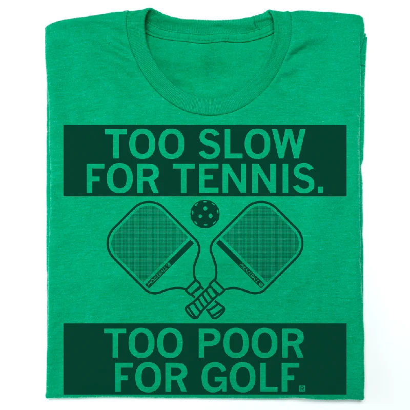 Women's Blouse with Wide CollarPickleball: Too Slow For Tennis