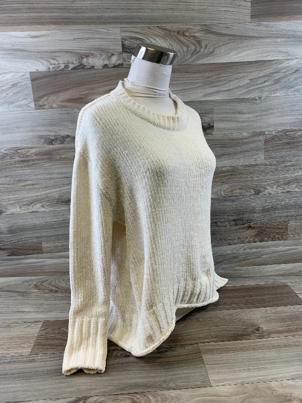 Women's Shawl Collar SweatersSweater By Max Studio In Cream, Size: S