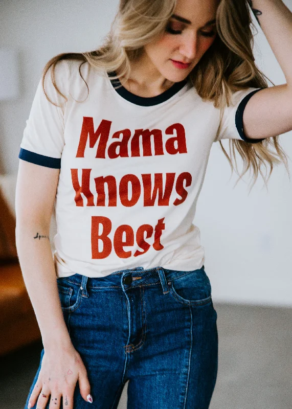 Women's Blouse with Peter Pan CollarMama Knows Best Tee