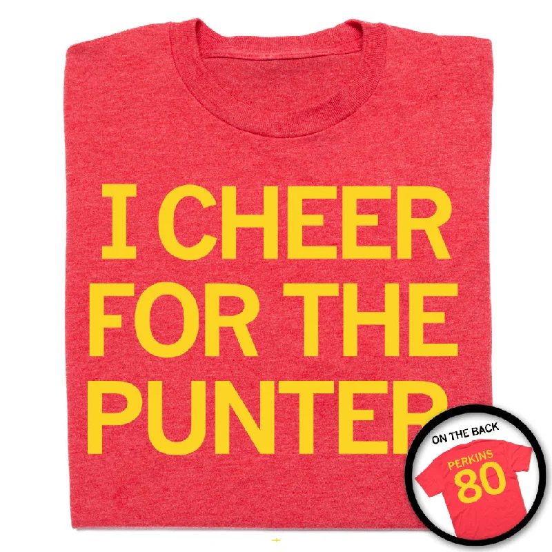 Women's Blouse with Straight HemI Cheer For The Punter Red