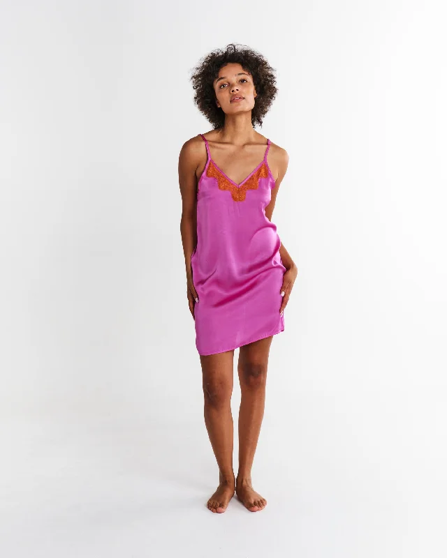 women's pajamas with a modern twistFlirty Satin Cami Nightie