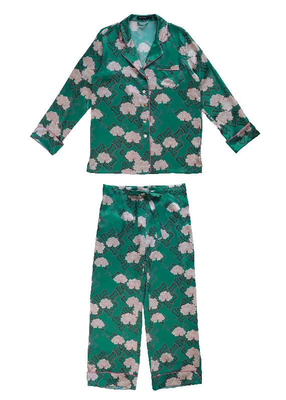 women's pajamas with pockets on the chestKiku Pyjama Set