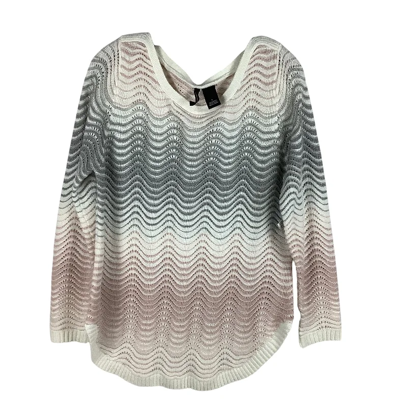 Women's Sequined SweatersSweater By New Directions In Ombré, Size: L