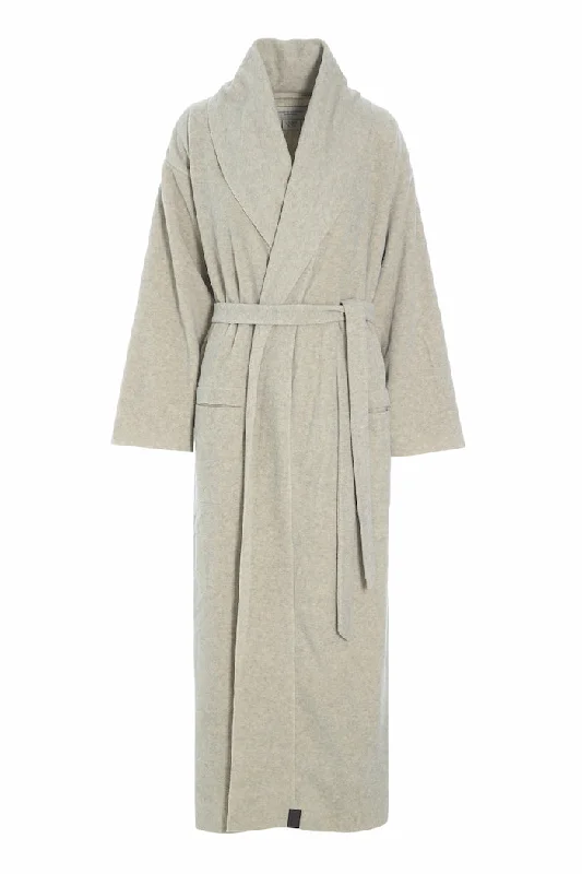 women's pajamas for campingBATHROBE WOMEN MAXI - 7128 MAXI - SAND