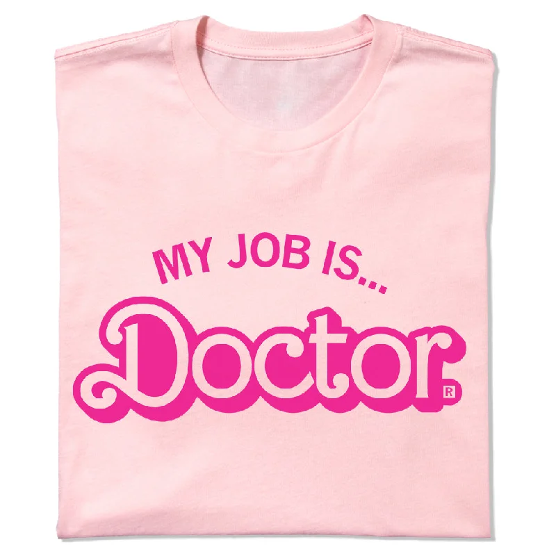 Women's Blouse with Mandarin CollarMy Job is Doctor