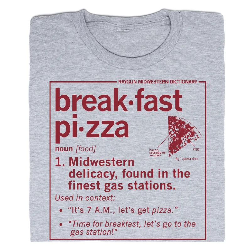 Women's Blouse with Long SleevesBreakfast Pizza Definition