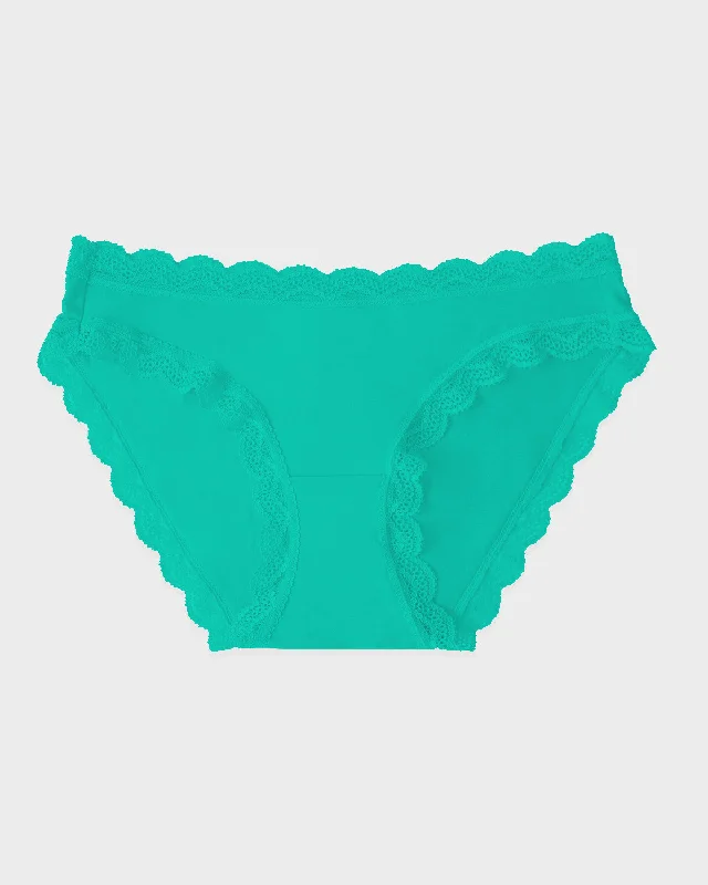 seamless panties with a concealed pocket for added convenienceThe Original Brief - Neon Mint