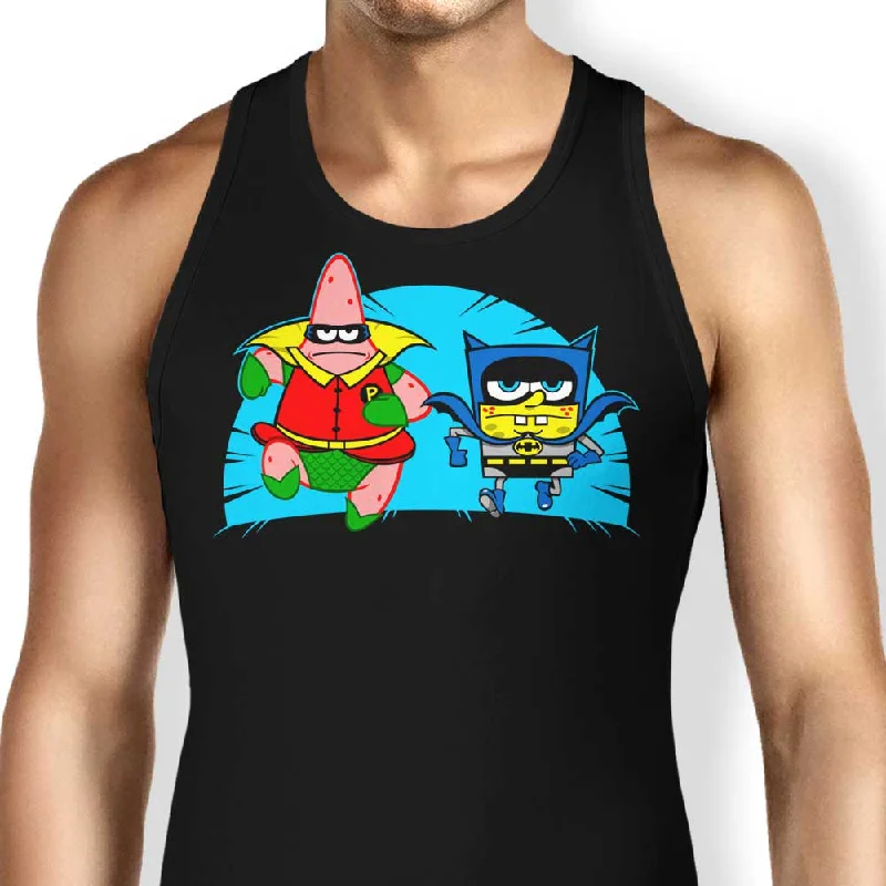 Women's Blouse with Square CollarWho Lives In a Batcave Under the Sea? - Tank Top