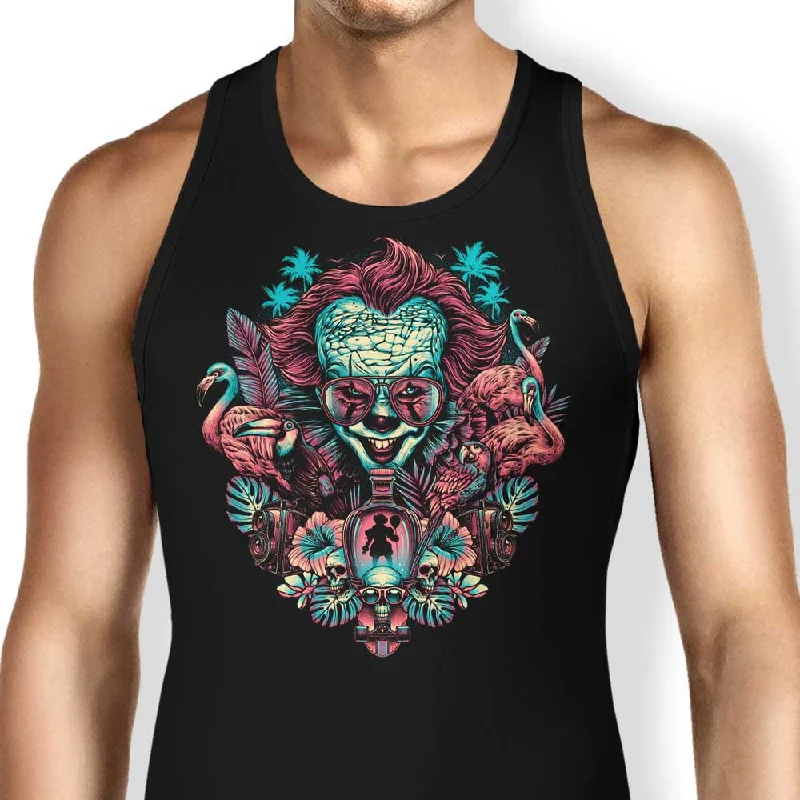 Women's Blouse for ChurchTropical Clown - Tank Top