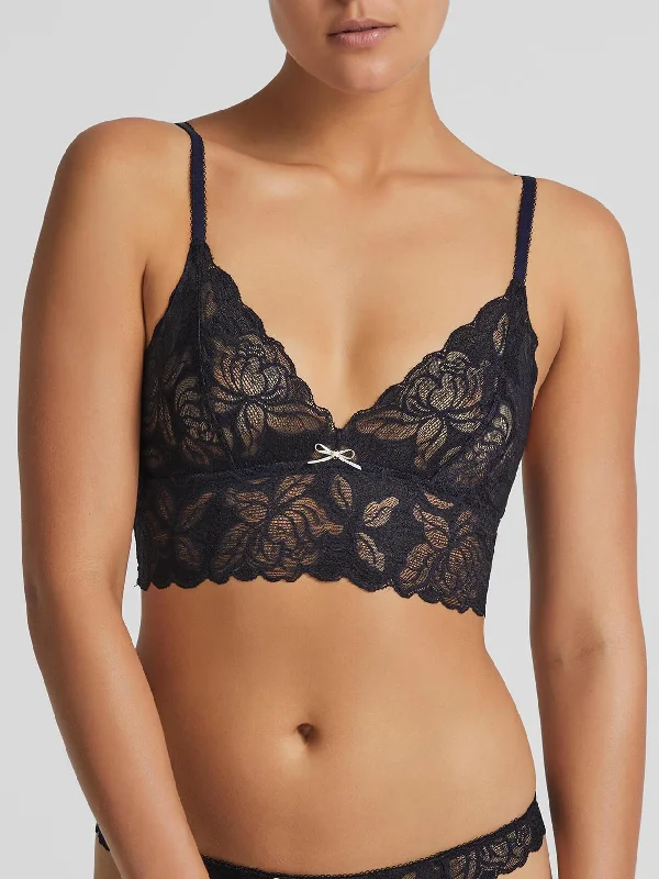 plus-size underwire bra with padded cupsStretch Long Lined Soft Cup