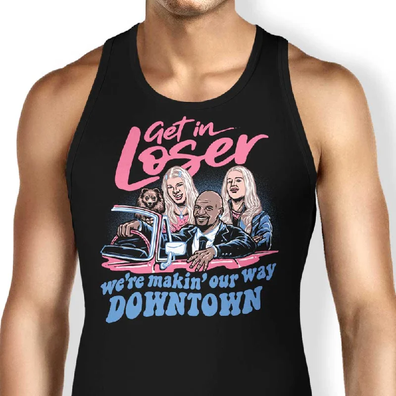 Women's Blouse with Boat CollarDowntown Driving - Tank Top