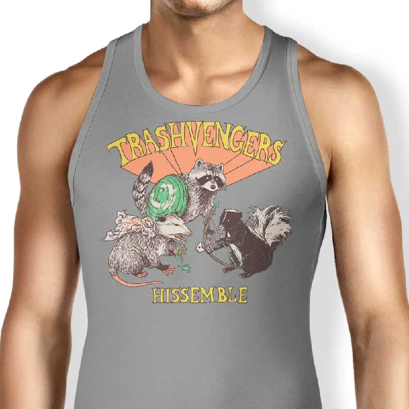 Women's Blouse with Collarless DesignTrashvengers - Tank Top