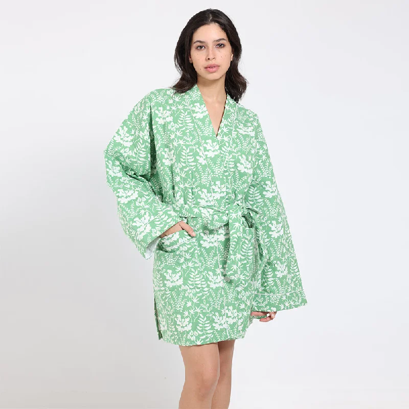 women's pajamas with snap buttonsMiya Quilted Robe