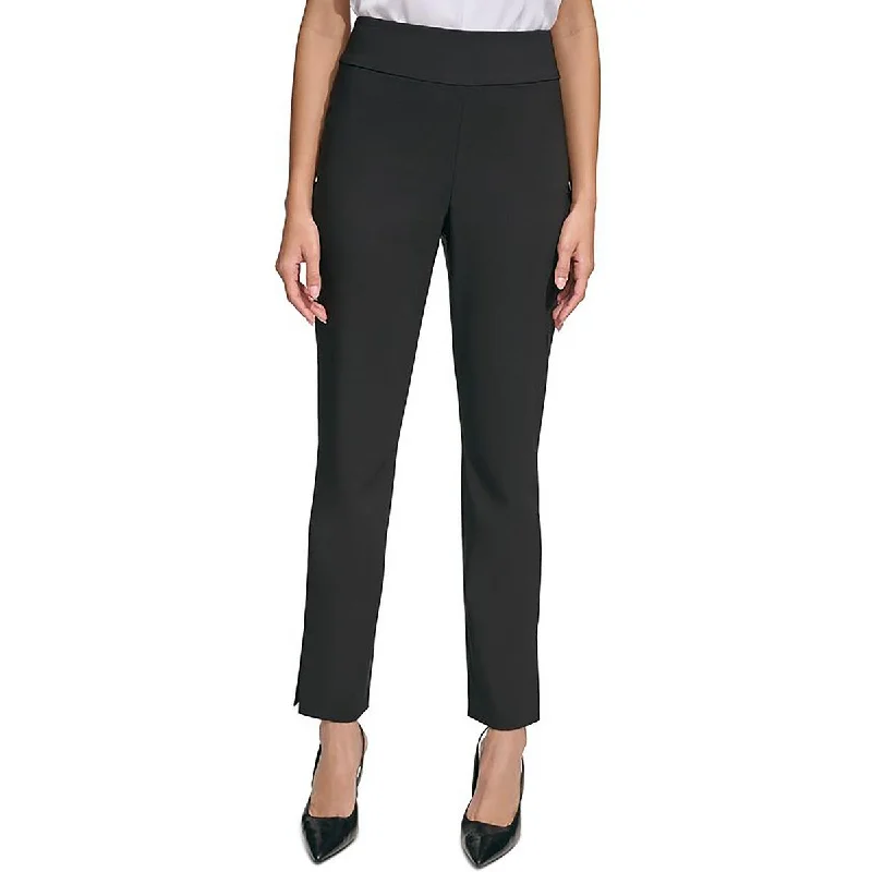 Women's Jodhpurs with U-Shaped NeckWomens High Waisted Side Zipper High-Waisted Pants