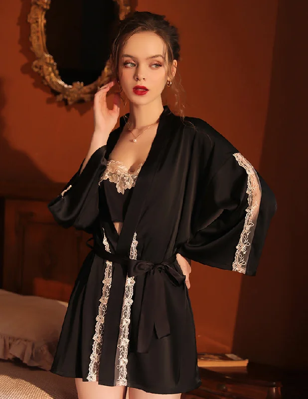 women's pajamas with a playful printCindy Tender Robe