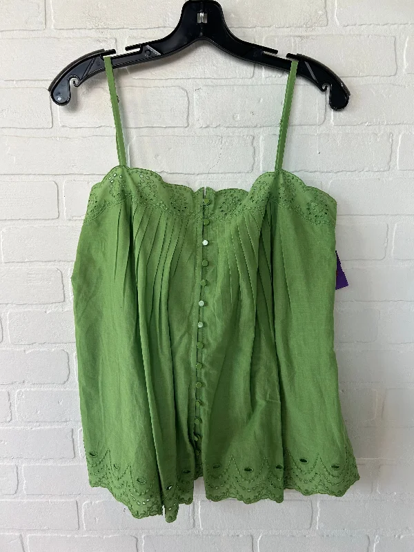 Women's Blouse with PeterBlouse Sleeveless By Loft  Size: M