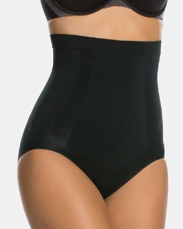 plus-size full-coverage shapewear for dressesOnCore High-Waisted Brief- SPANX