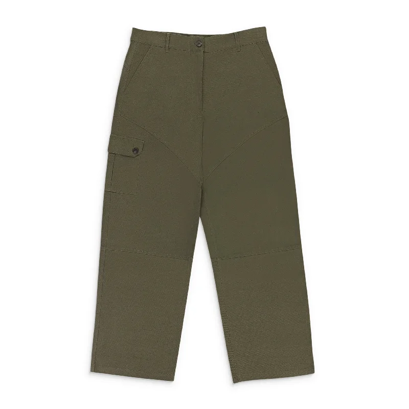 Women's JodhpursCALLIPYGIAN YOKE GREEN CARGO PANTS