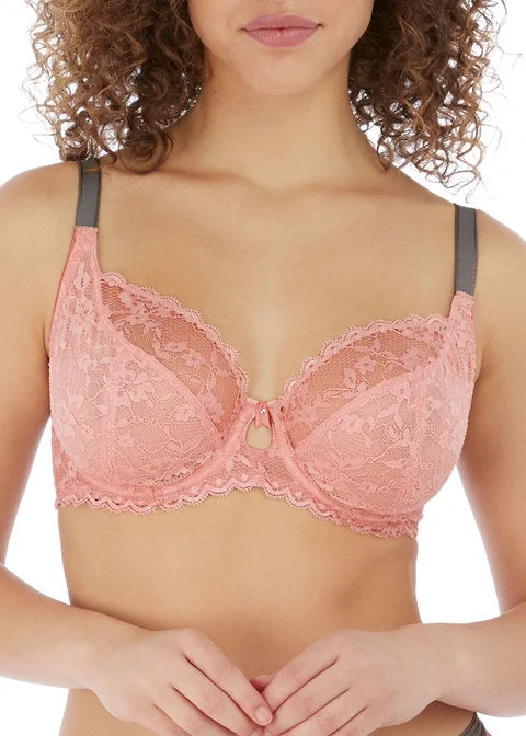 plus-size demi braOffbeat Rosehip Uw Plunge Bra