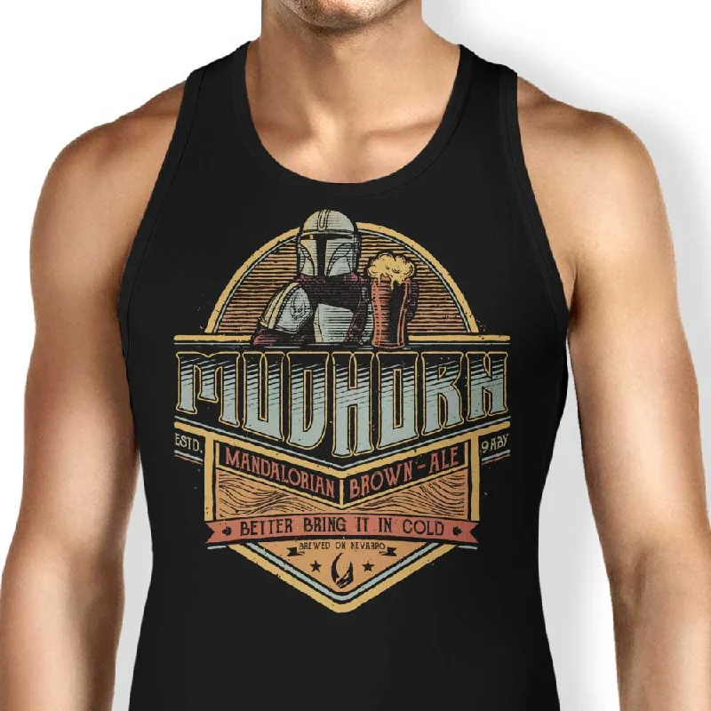 Women's Blouse with V-Shaped CollarMudhorn Ale - Tank Top