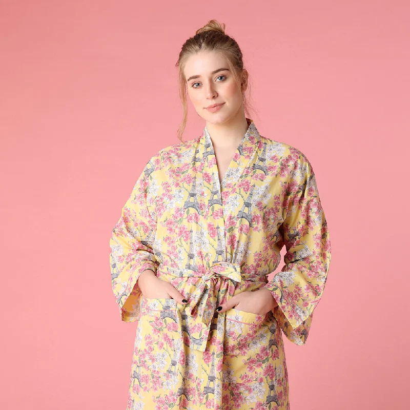 women's pajamas in pastel colorsParis Robe