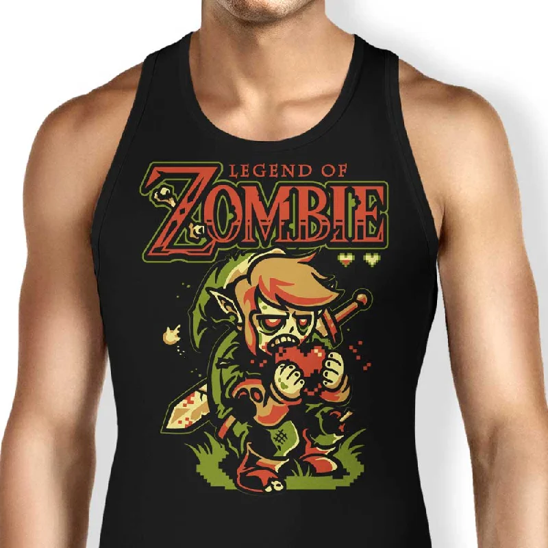 Women's Blouse with EmbroideryLegend of Zombies - Tank Top