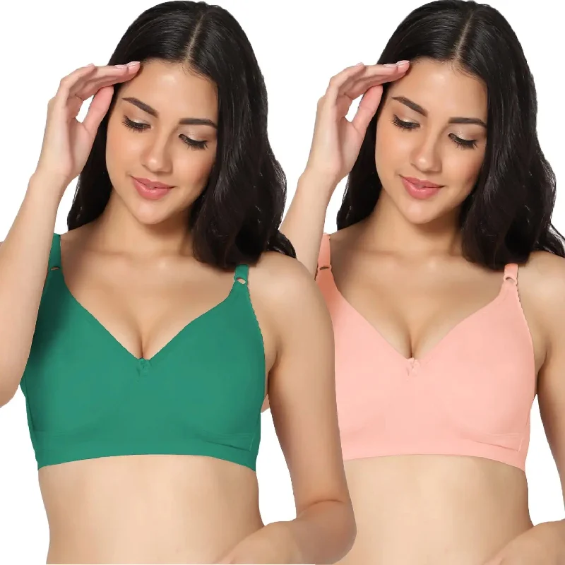 maternity support braFull Coverage Non-Padded Bra (Pack of 2)