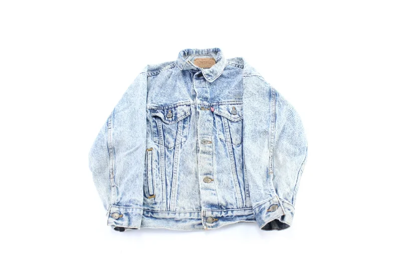 Women's Hooded CoatsWomen's 90's Levi's Acid Wash Denim Jacket