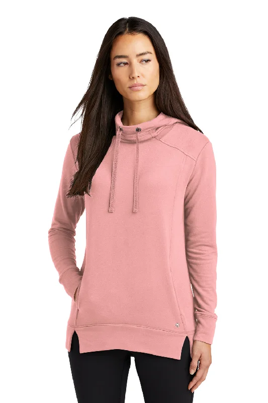 Women's Hooded Sweatshirts with Welt PocketsOgio Womens Luuma Fleece Hooded Sweatshirt Hoodie - Swift Pink - Closeout