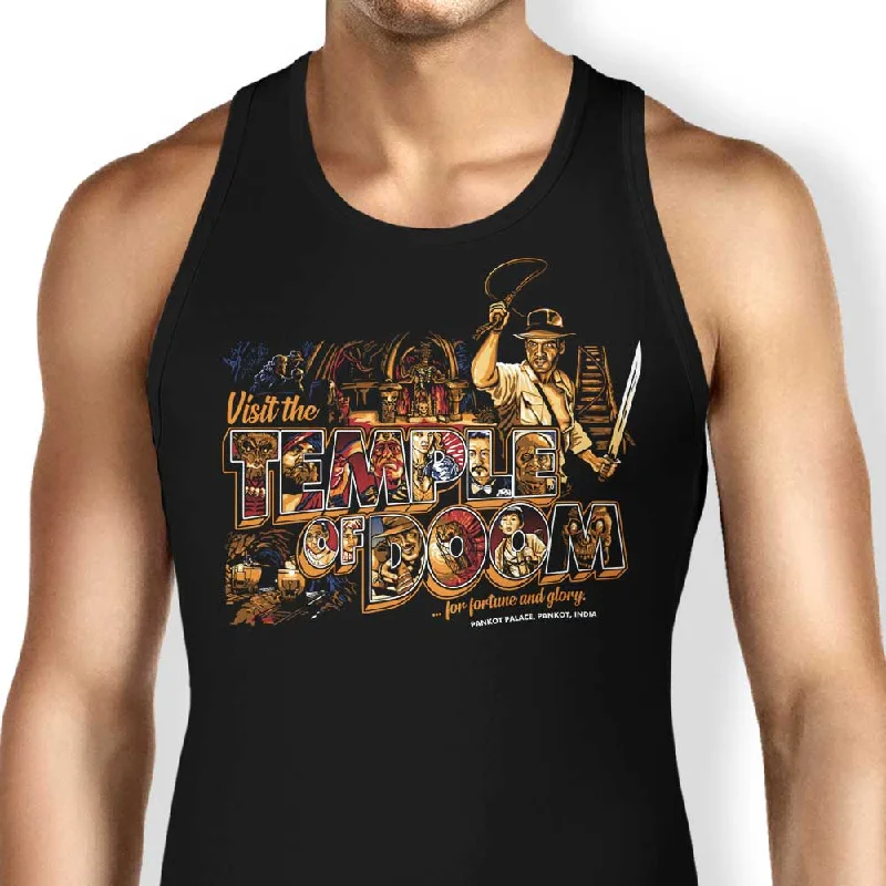 Women's Blouse with Wide CollarFor Fortune and Glory - Tank Top