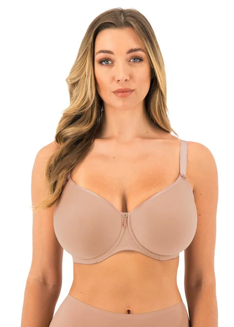 plus-size full-bust braRebecca Essentials Cafe Au Lait Uw Moulded Spacer Bra