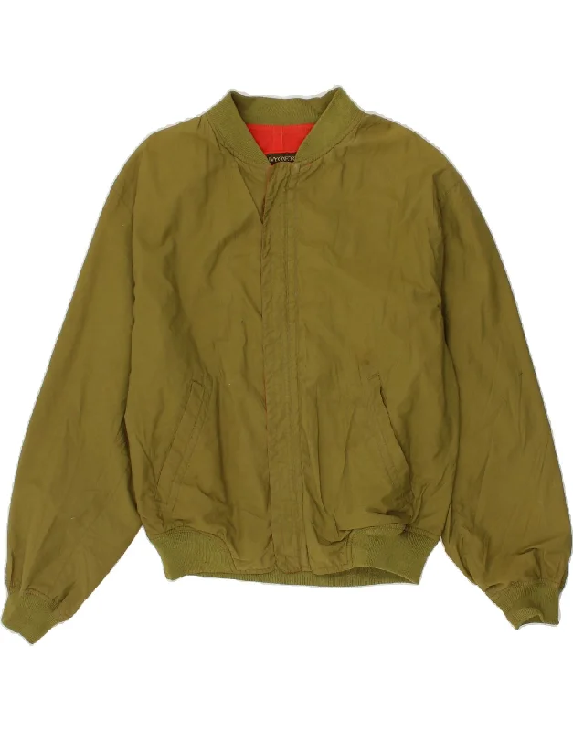 Women's Button-Up CoatsIVY OXFORD Womens Reversible Jacket EU 38 Medium Khaki Polyamide