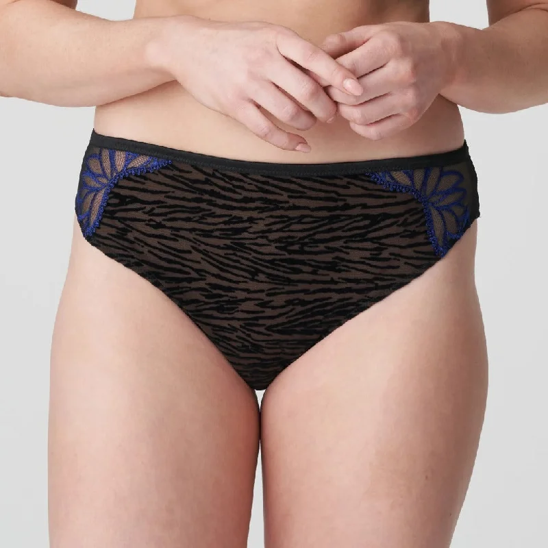 tulle overlay thong panties for a romantic lookPrimaDonna Cheyney Rio Brief