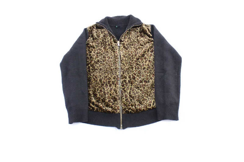 Women's Hooded CoatsWomen's Ralph Lauren Leopard Print Zip Up Jacket