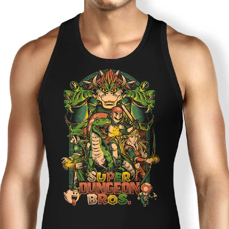 Women's Blouse with Low CollarSuper Dungeon Bros. - Tank Top