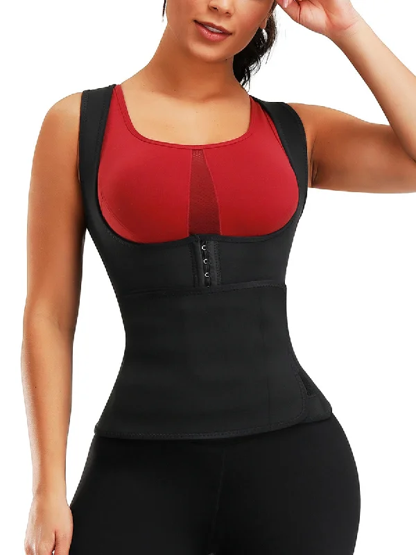 body shaper with silicone grip strips for no-slip wearLarge Single Compression Belt Three Row Hooks Waist Trainer With Pocket