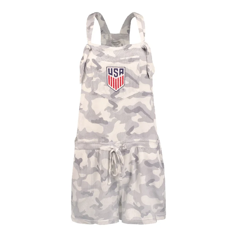 Women's Frayed Hem ShortsWomen's Concepts Sport USA Composite Grey Camo Overall