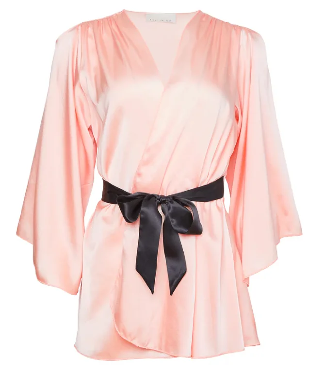 women's pajamas with a whimsical charmAngel Sleeve Robe, Tan