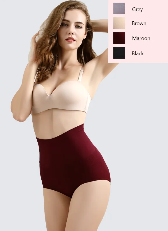 seamless body brief with ruffled edgesShapewear Maxi 077-000040