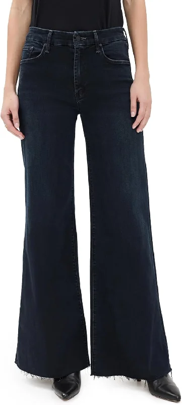 Women's Jodhpurs with Elastic WaistMother Women's The Roller Fray Jeans, Night in Venice