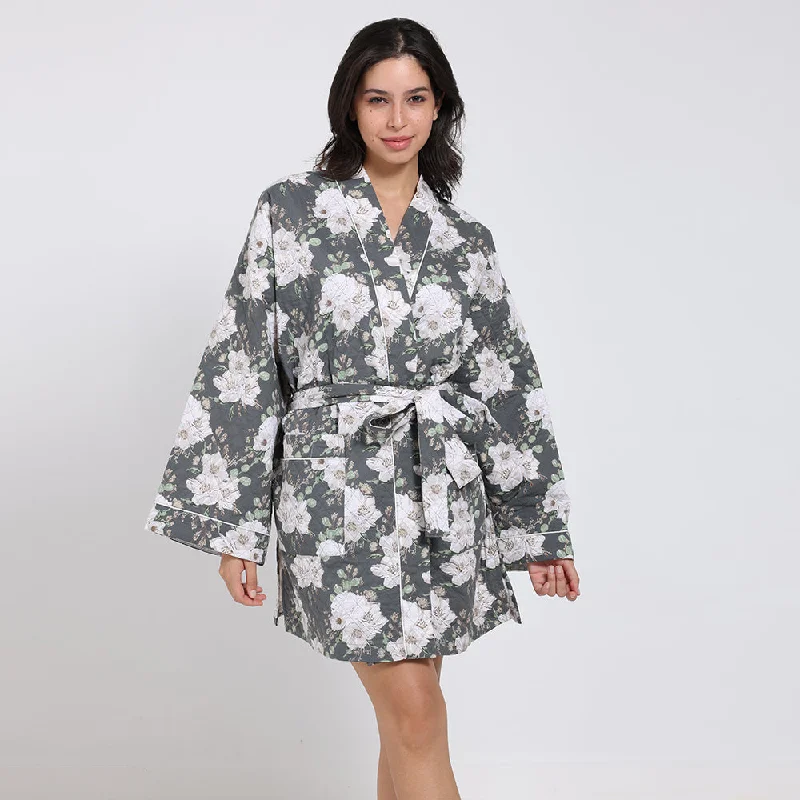 women's pajamas in solid colorsJuliana Quilted Robe