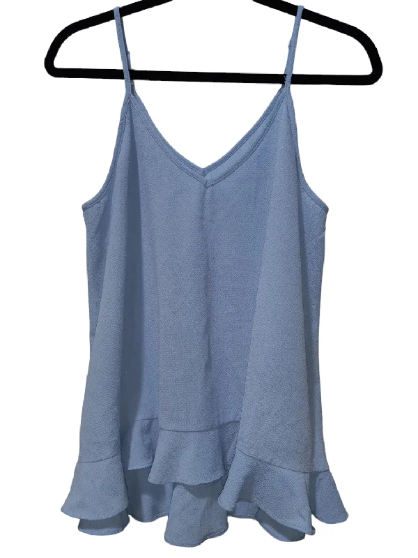 Women's Short-Sleeve BlouseBlue Blouse Sleeveless She + Sky, Size M