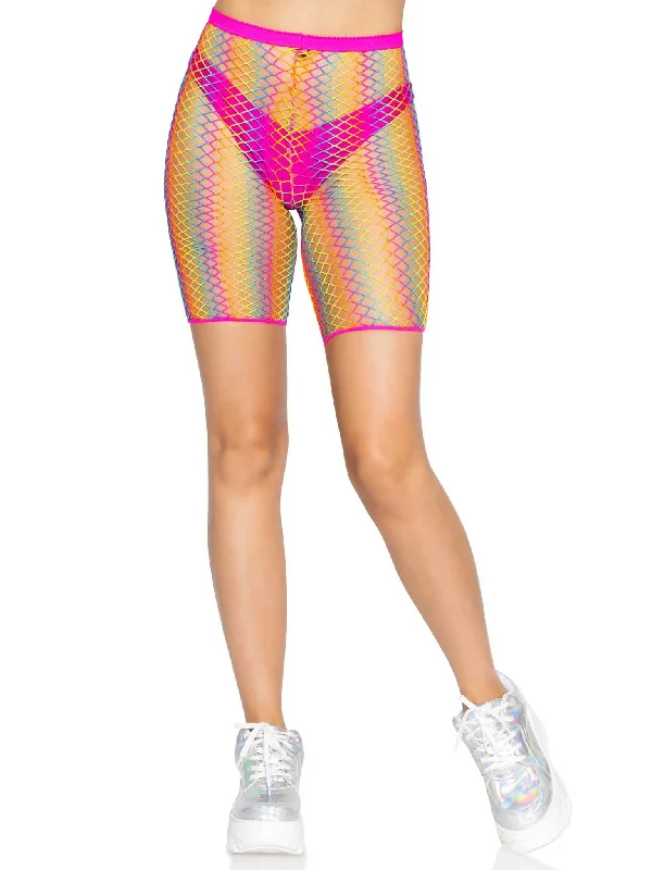 seamless underwire braOmbre Rainbow Biker Shorts - One Size - Rainbow