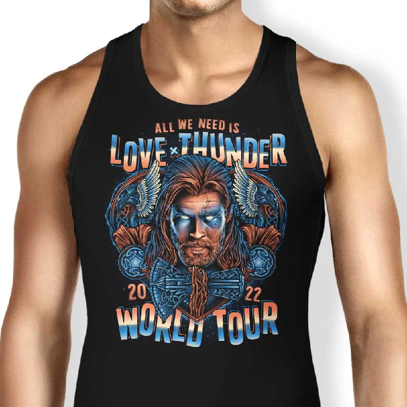 Women's Blouse with SmockingThunder World Tour - Tank Top